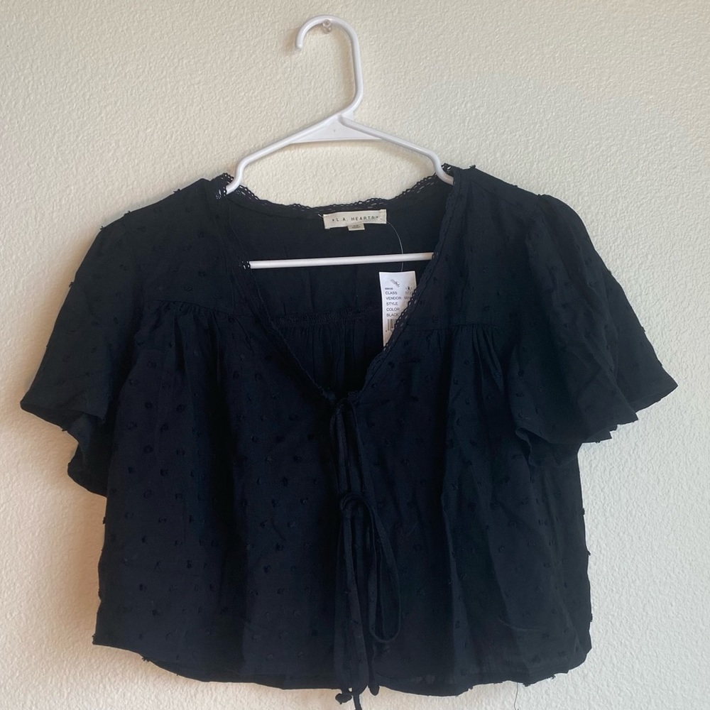 Tie Front Blouse